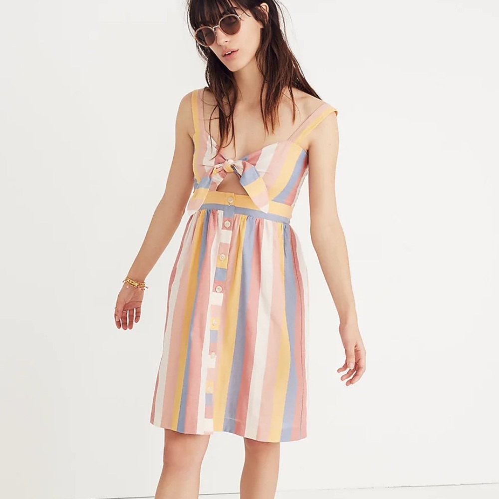 EUC Madewell Cut-Out Dress, size 2